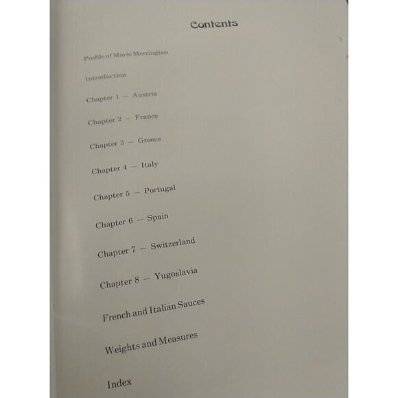 European‎ Kitchen HCDJ Cookbook Vtg 1974 - RARE HTF 1st Ed - Marie Merrington - Picture 9 of 15